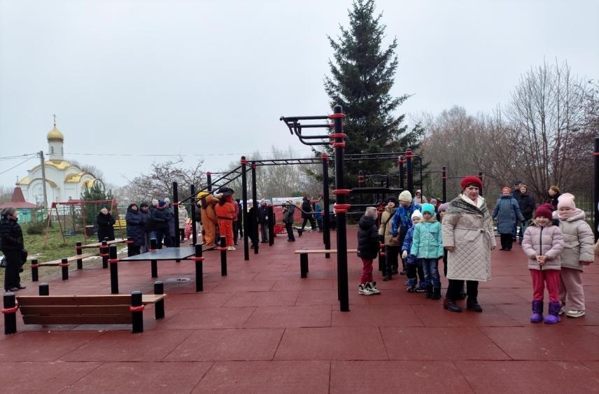 За победу в ГТО жителям Балтийска подарили спортплощадку