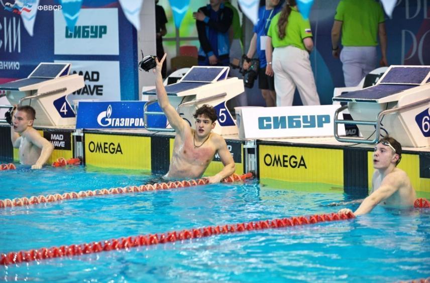 Липецкие пловцы завоевали два серебра на турнире «Резерв России»