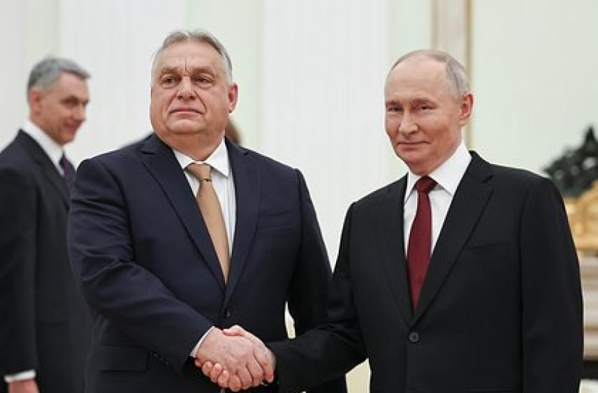 В Венгрии сообщили о неточностях перевода на встрече Путина и Орбана