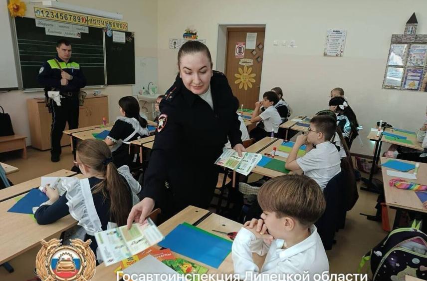 В Лев-Толстовском районе провели мастер-класс по безопасности для школьников