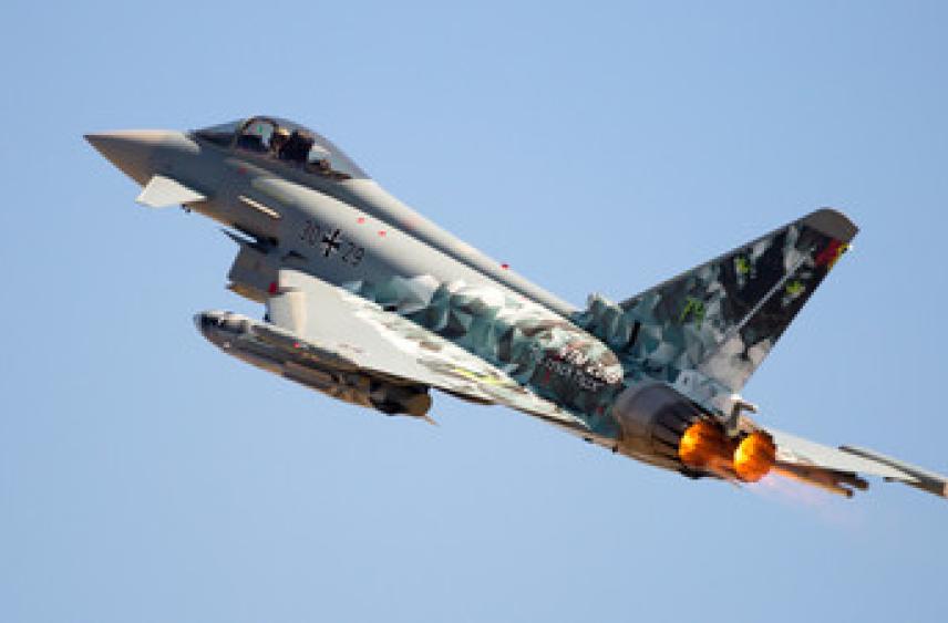 Германия перебросила истребители Eurofighter в Польшу к границе с Россией