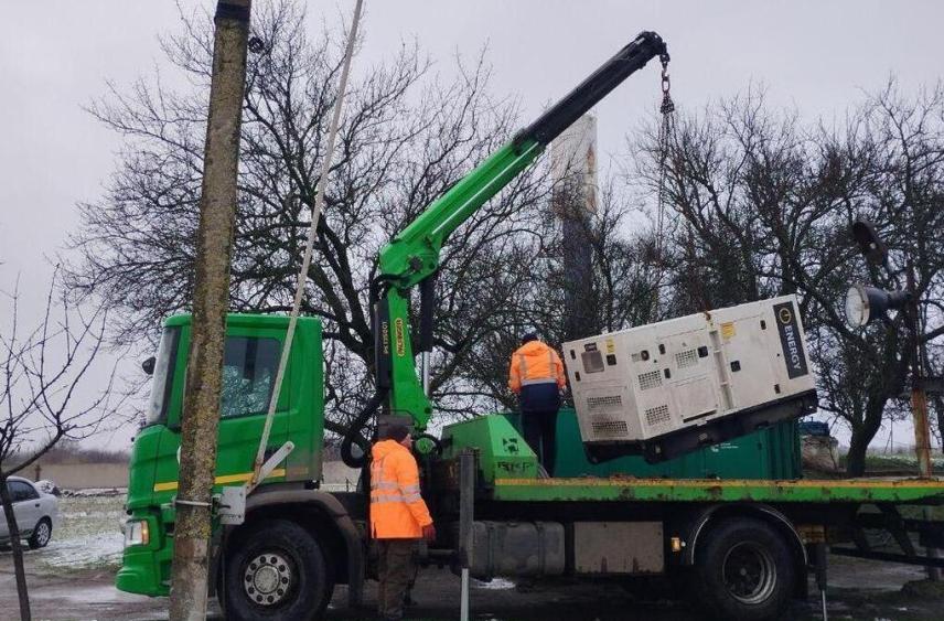 Кировская область направила второй генератор для водоснабжения Весёловского округа